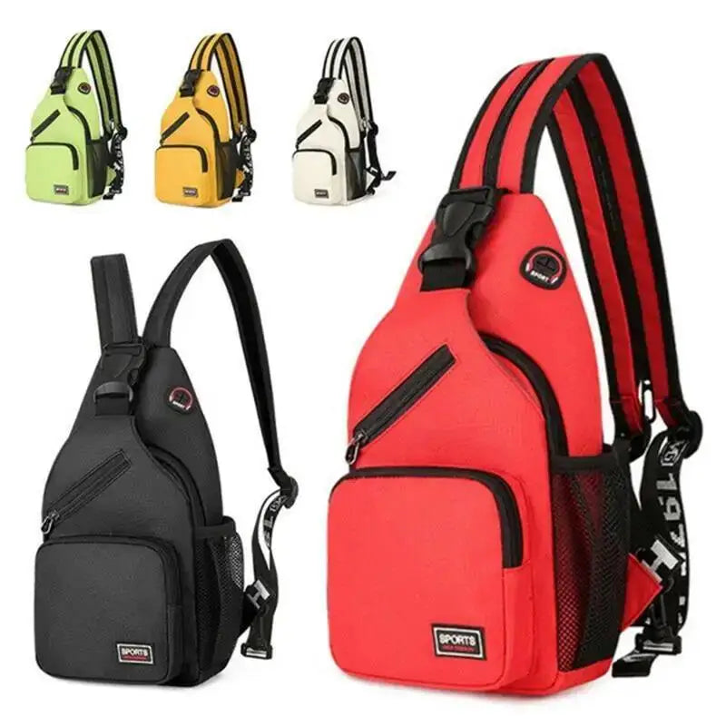 Adjustable Women's Chest Bag | Versatile Small Sports Backpack