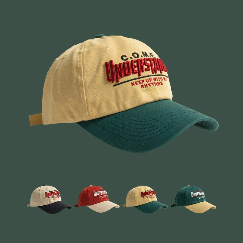 Adjustable Embroidery Baseball Cap | Stylish Sun Protection Hat
