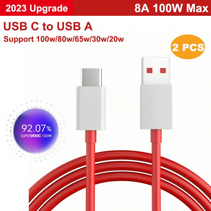 100W USB Type-C Fast Charge Cable | Ultra-Fast Charging Solution