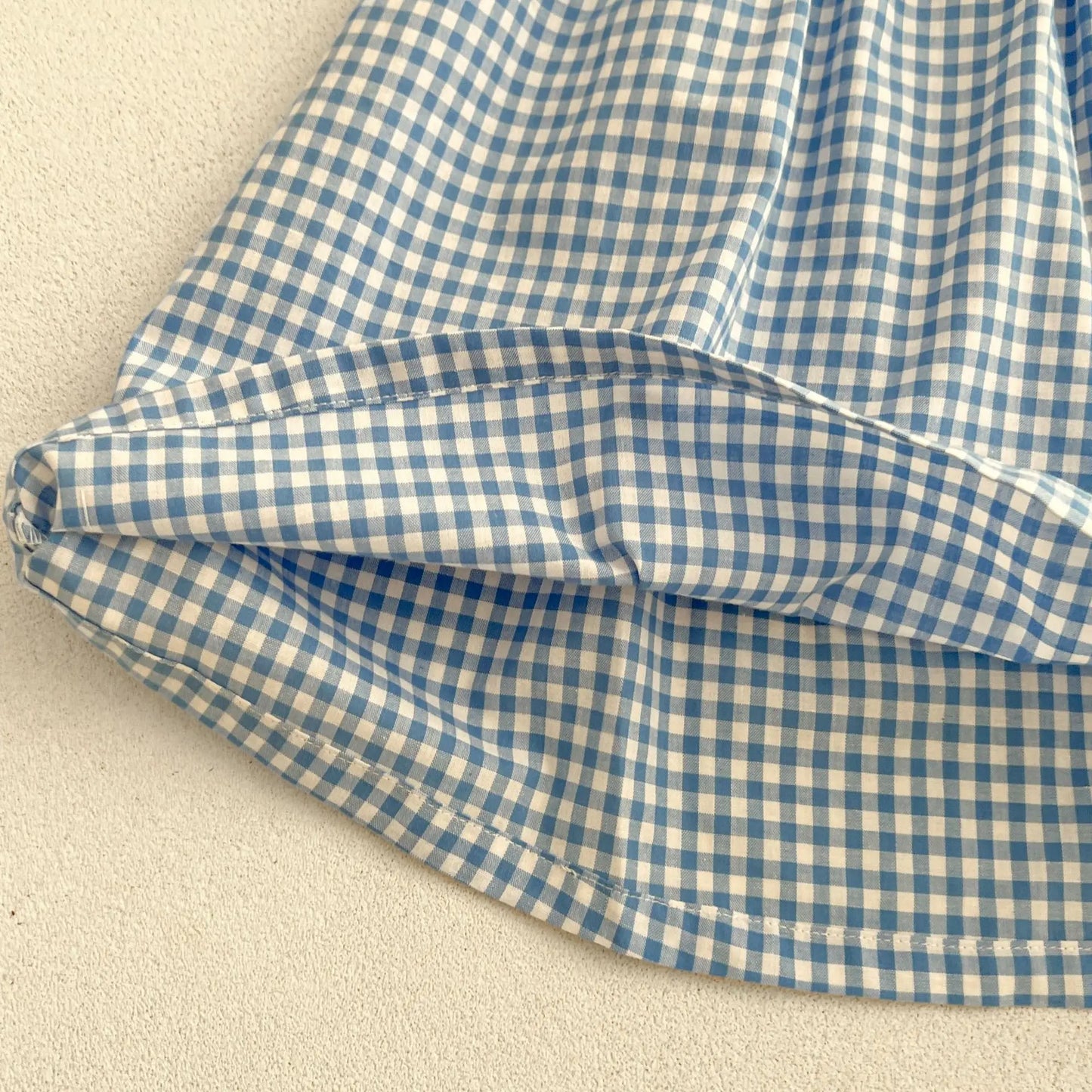 Stylish Summer Grid Jumpsuit for Baby Girls | Adorable & Comfy