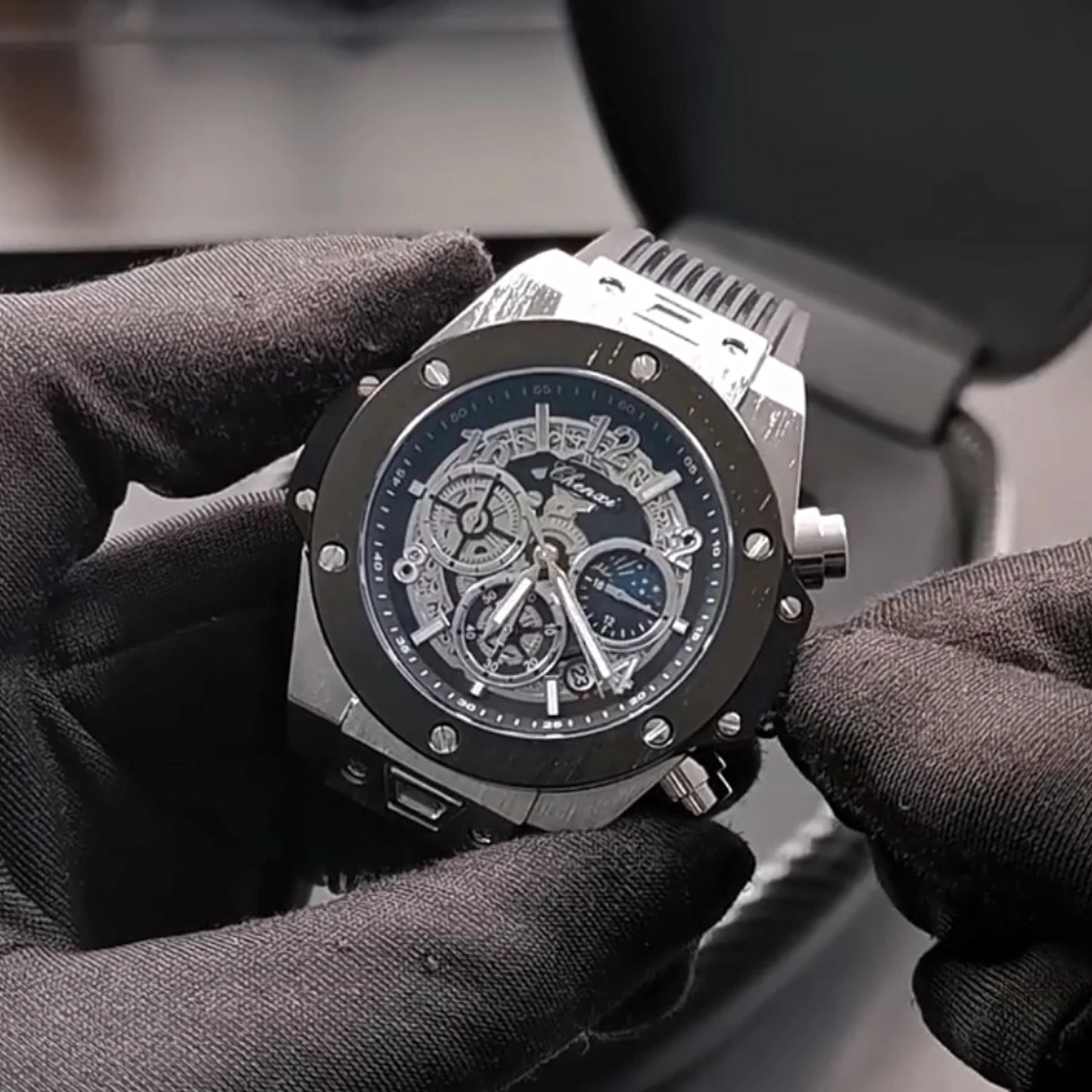 Men's Multifunctional Waterproof Sports Watch | Luminous Quartz Timepiece