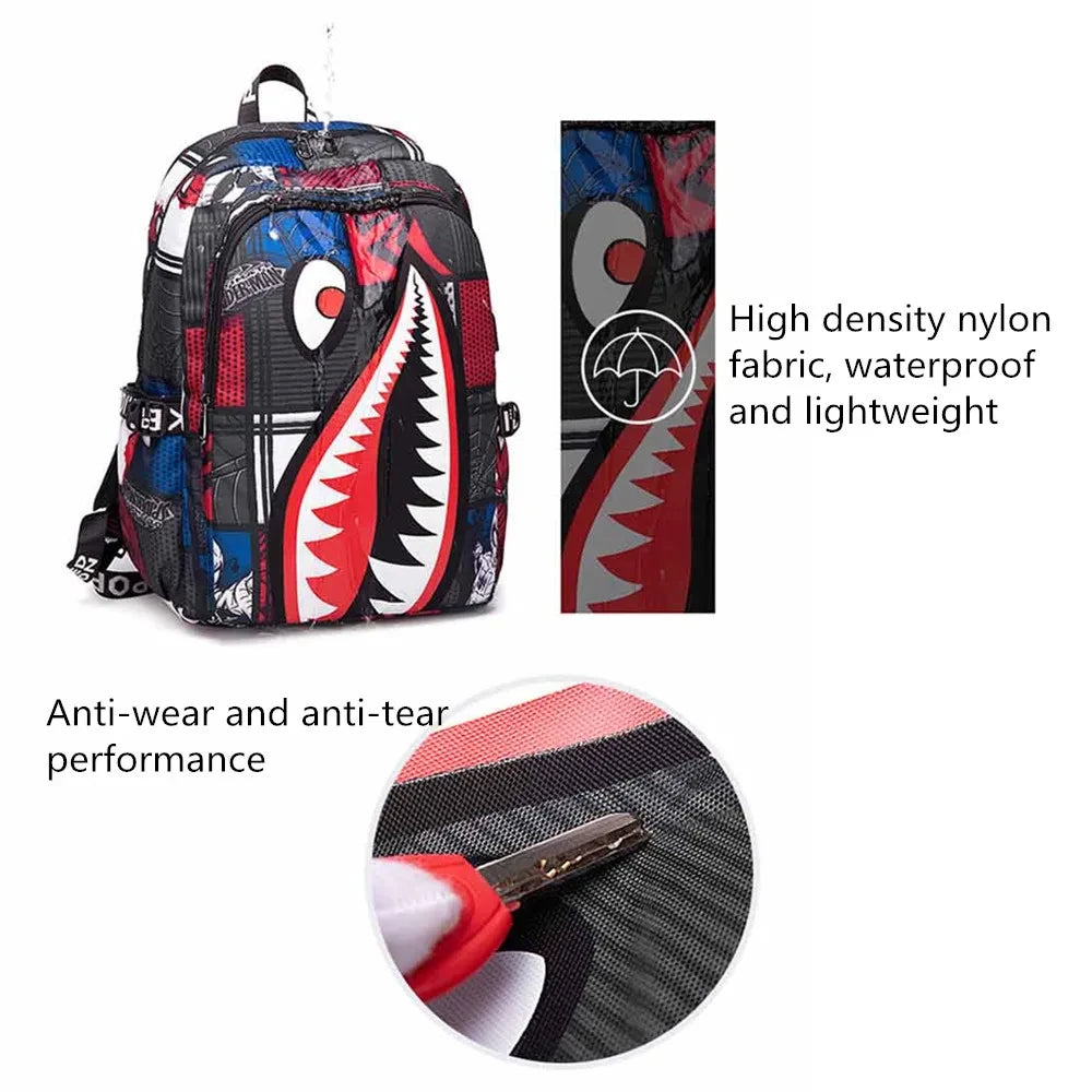 Anti-Theft Waterproof Backpack for Men & Women | Casual Travel Rucksack