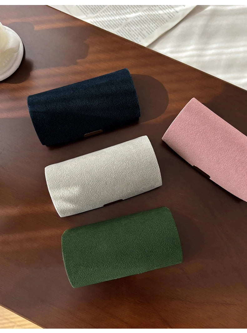 Portable Mini Jewelry Storage Box for Business Trips | Light Luxury
