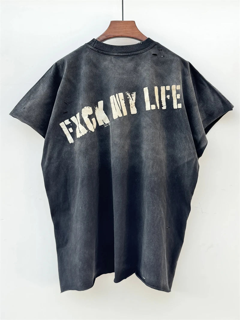 Limited Edition Hand Worn Vest Tee | High Quality Gender-Neutral Apparel