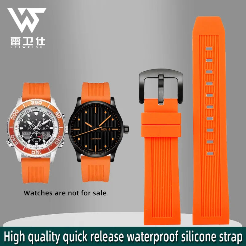 Versatile Silicone Watch Strap | Comfortable & Stylish Design