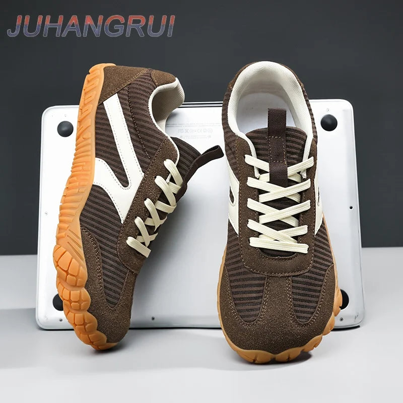 Wide Toe Barefoot Shoes Summer New Mens Womens Zero Drop Minimalist Sneakers Retro Outdoor Non Slip Walking Shoes Casual Sneaker