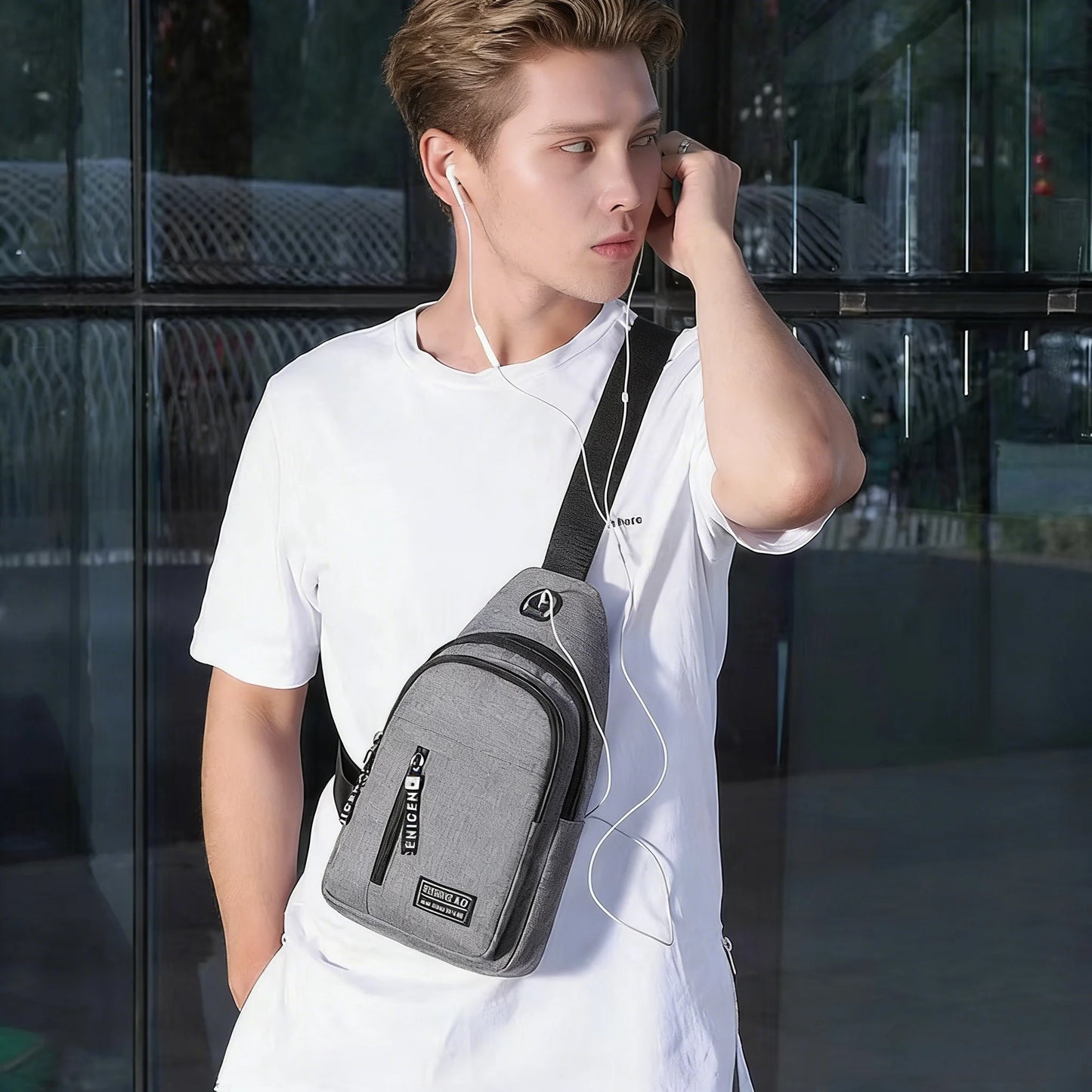 Bolso de Hombro de Viaje Exterior Multifuncional | Bandolera Casual