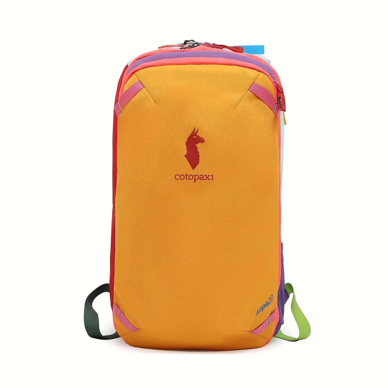 20L Durable Double Shoulder Backpack in Vibrant Colors