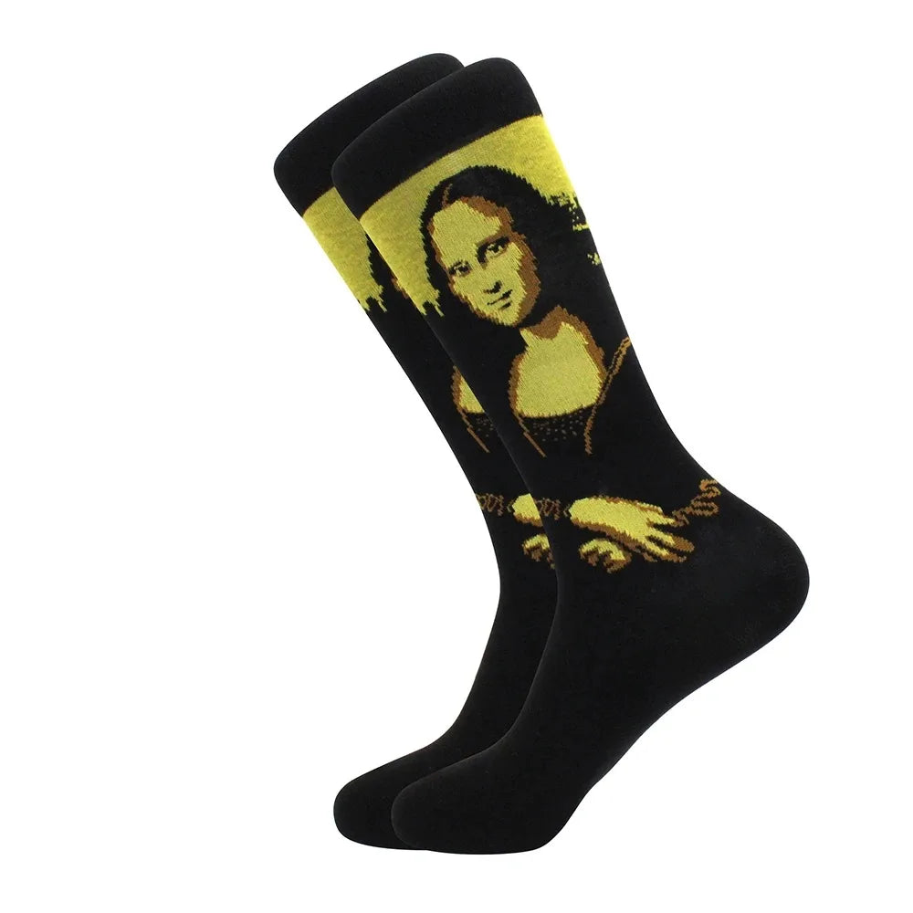 Funny Mid-Top Unisex Socks | Unique Hip Hop Shark Design