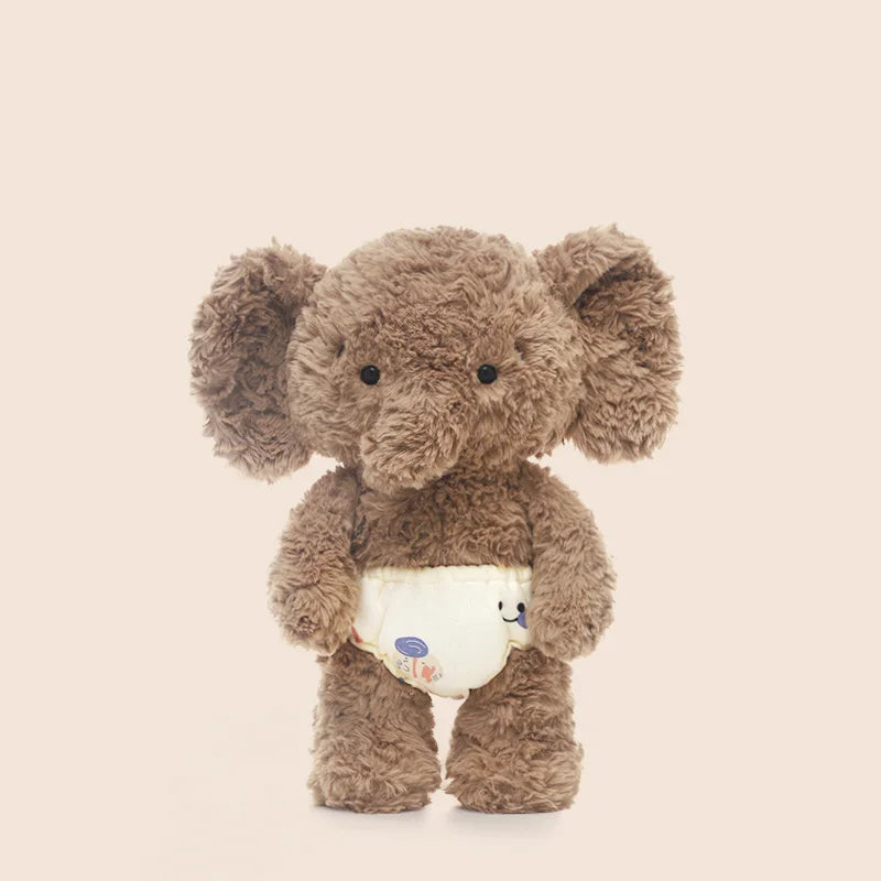 35cm Shy Elephant Plush Toy | Soft and Cuddly Gift for Kids