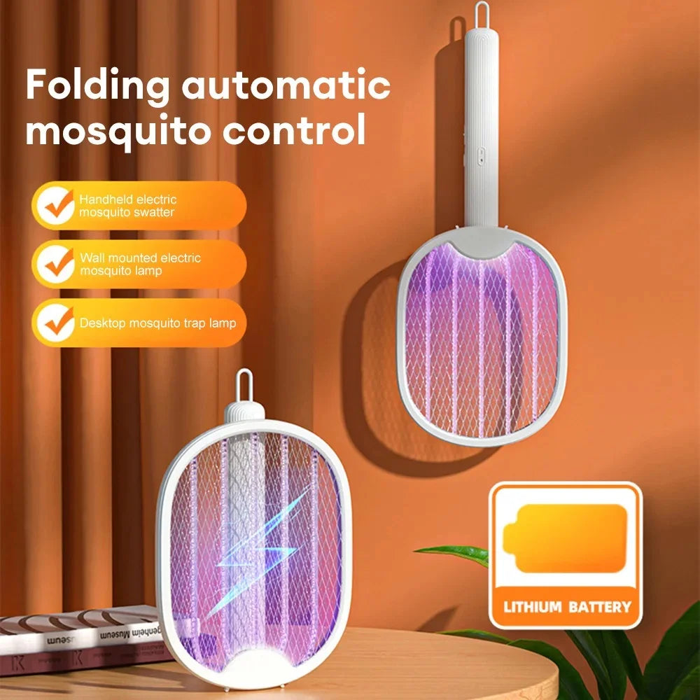 Foldable Electric Mosquito Killer | USB Rechargeable Bug Zapper