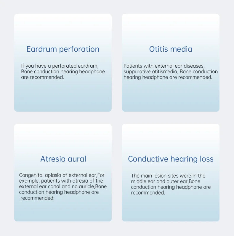 32-Channel Bone Conduction Hearing Aid | Noise Reduction & Bluetooth
