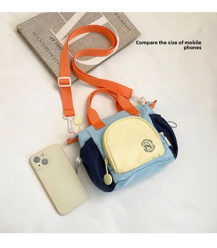 Elegante Bolso de Hombro Color Block | Bandolera Versátil para Mujer