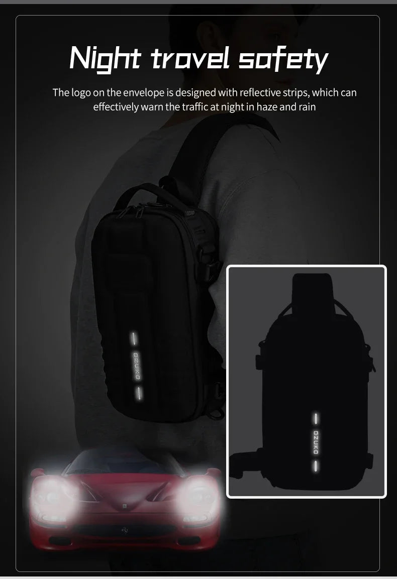 Multifunctional Waterproof Tactical Shoulder Bag | Large Capacity