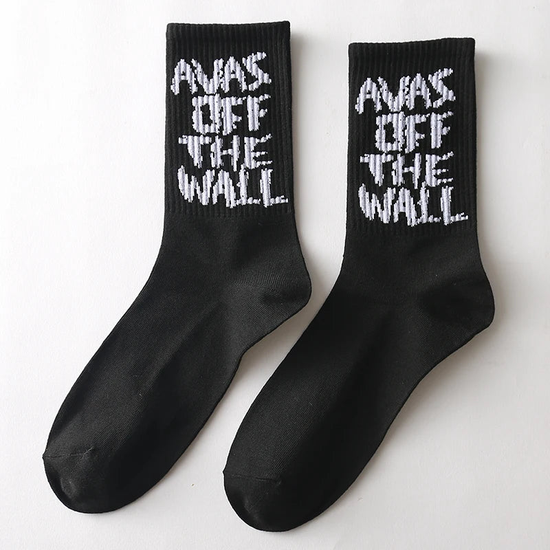 Trendy Unisex Cartoon Cotton Crew Socks | Comfort Meets Style