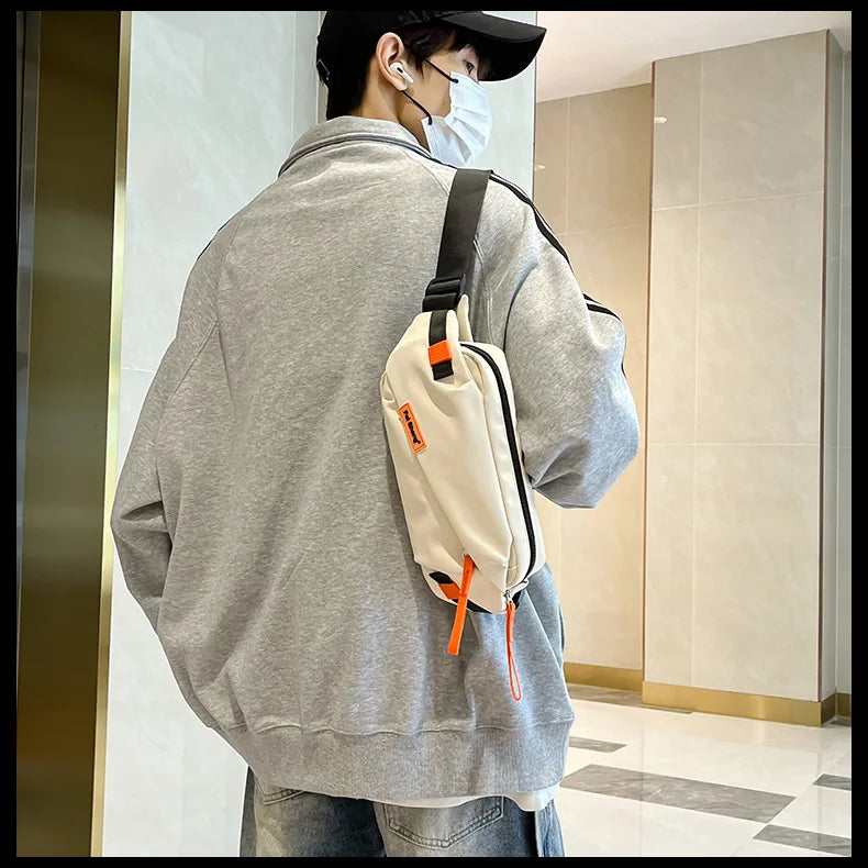 Versatile Chest Bag for Casual Wear | Large Capacity Crossbody Bag