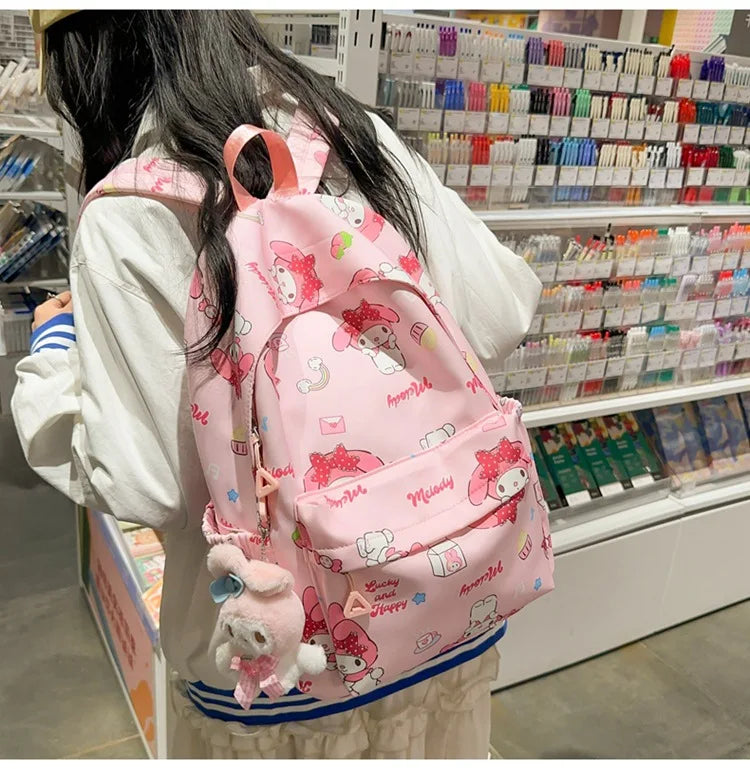 Kawaii Anime Girl Backpack | Large Capacity Student Bag
