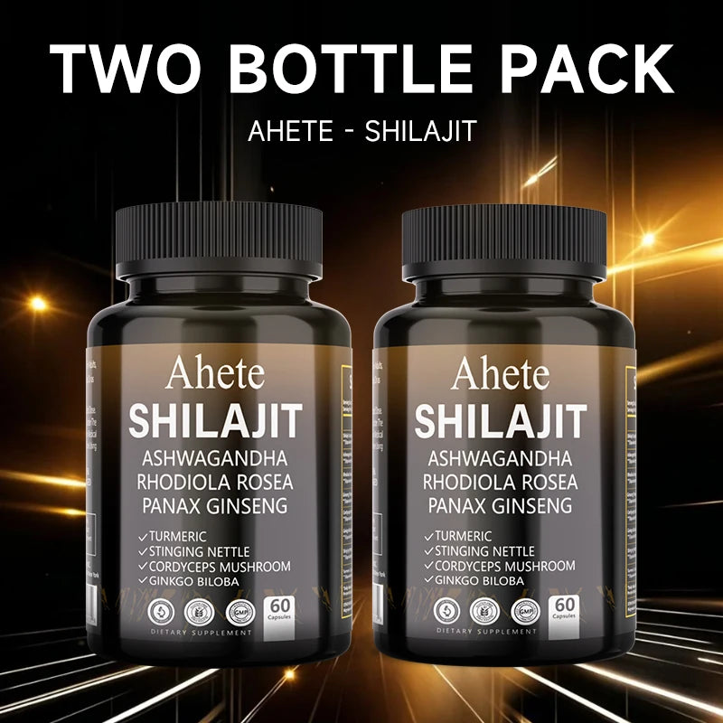 Premium Shilajit Energy Supplement | Boost Your Well-Being