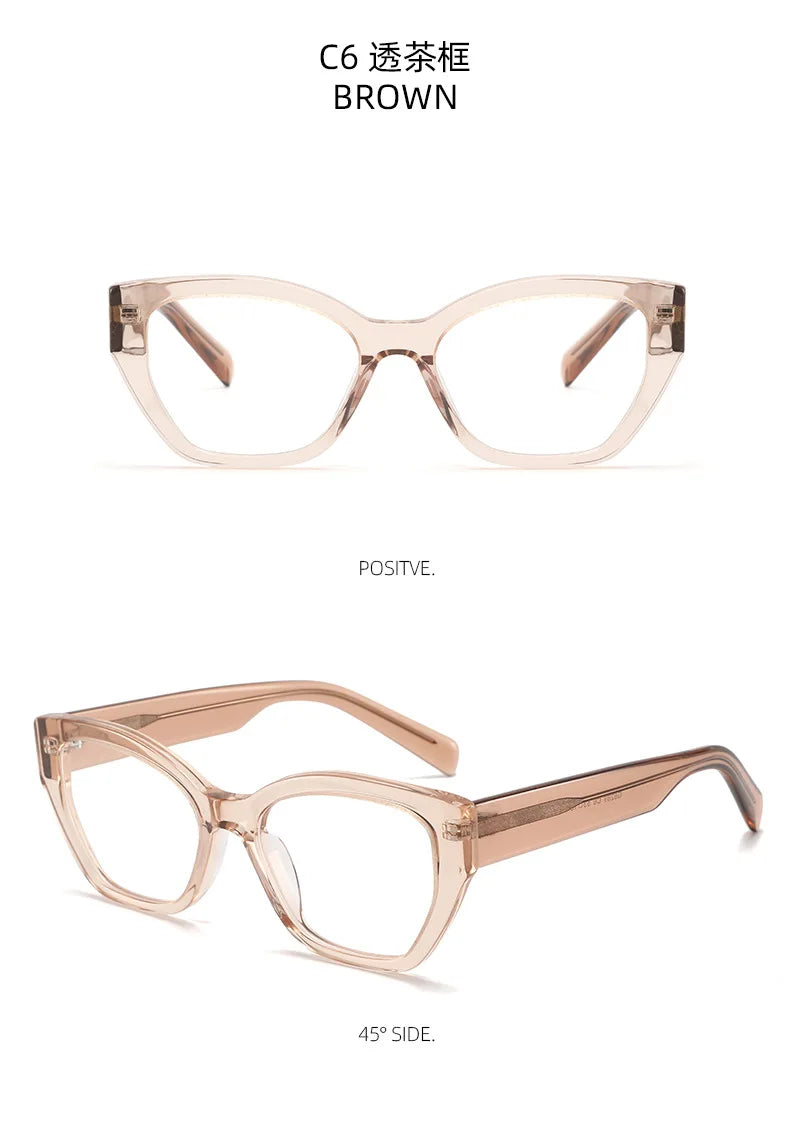 Stylish Cat Eye Reading Glasses | Anti-Blue Light Eyewear
