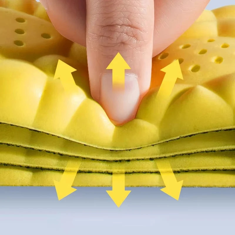 4D Cloud Technology Sports Insoles | Soft, Breathable Comfort