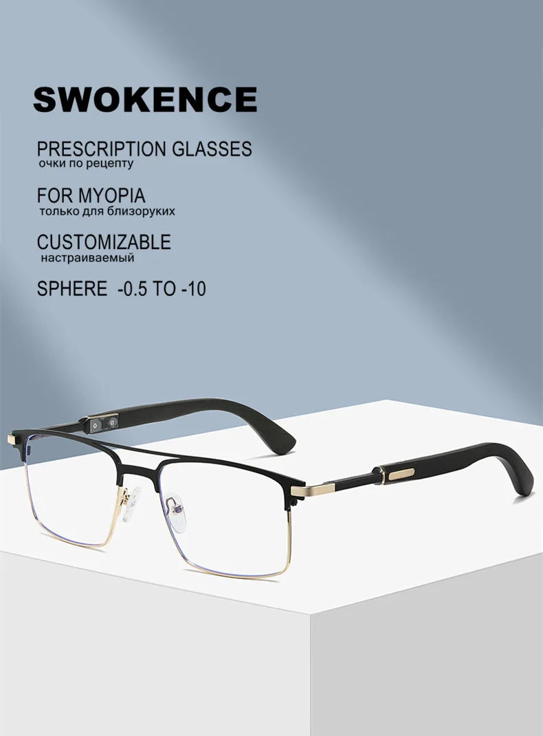 Stylish Custom Prescription Glasses | Blue Light Blocking Lenses