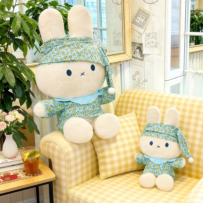 Large Plush Rabbit Pajamas Toy | Cuddle Companion for Kids