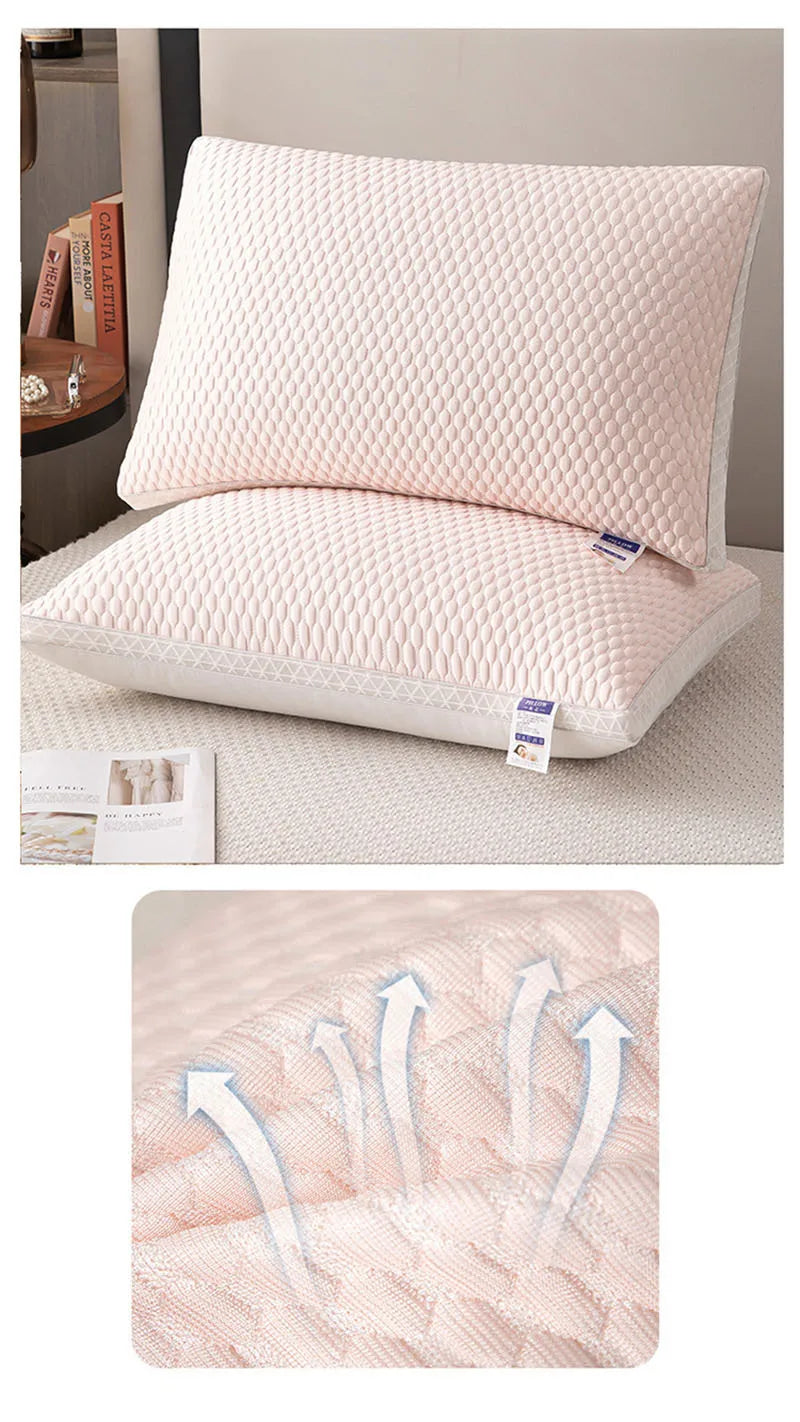 Cooling Ice Bean Neck Pillow | Fluffy Massage Backrest Cushion