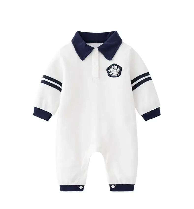 Soft Cotton Baby Onesies | Adorable Long-Sleeved Climbing Suit