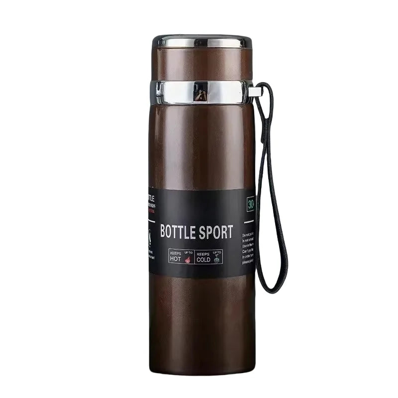 1L Stainless Steel Thermal Water Bottle | Hot & Cold Thermos Flask