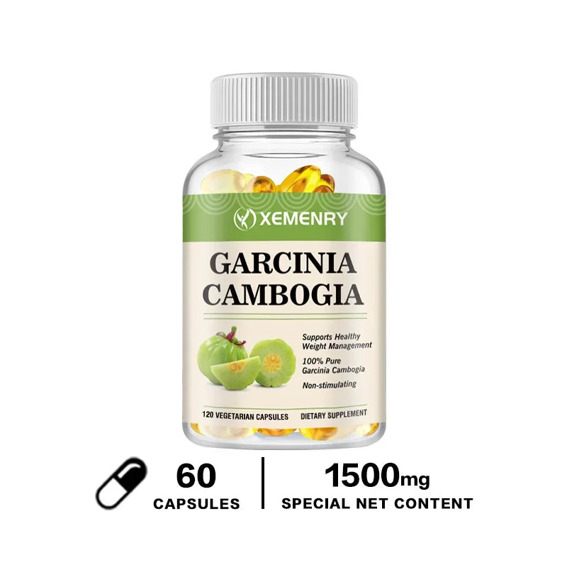 Garcinia Cambogia Capsules for Metabolism & Digestive Health