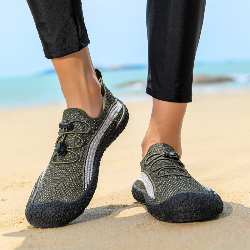 Quick Dry Aquatic Sneakers for Water Sports | Breathable Wading Shoes