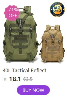 Durable 35L Tactical Backpack | Versatile Utility Travel Bag