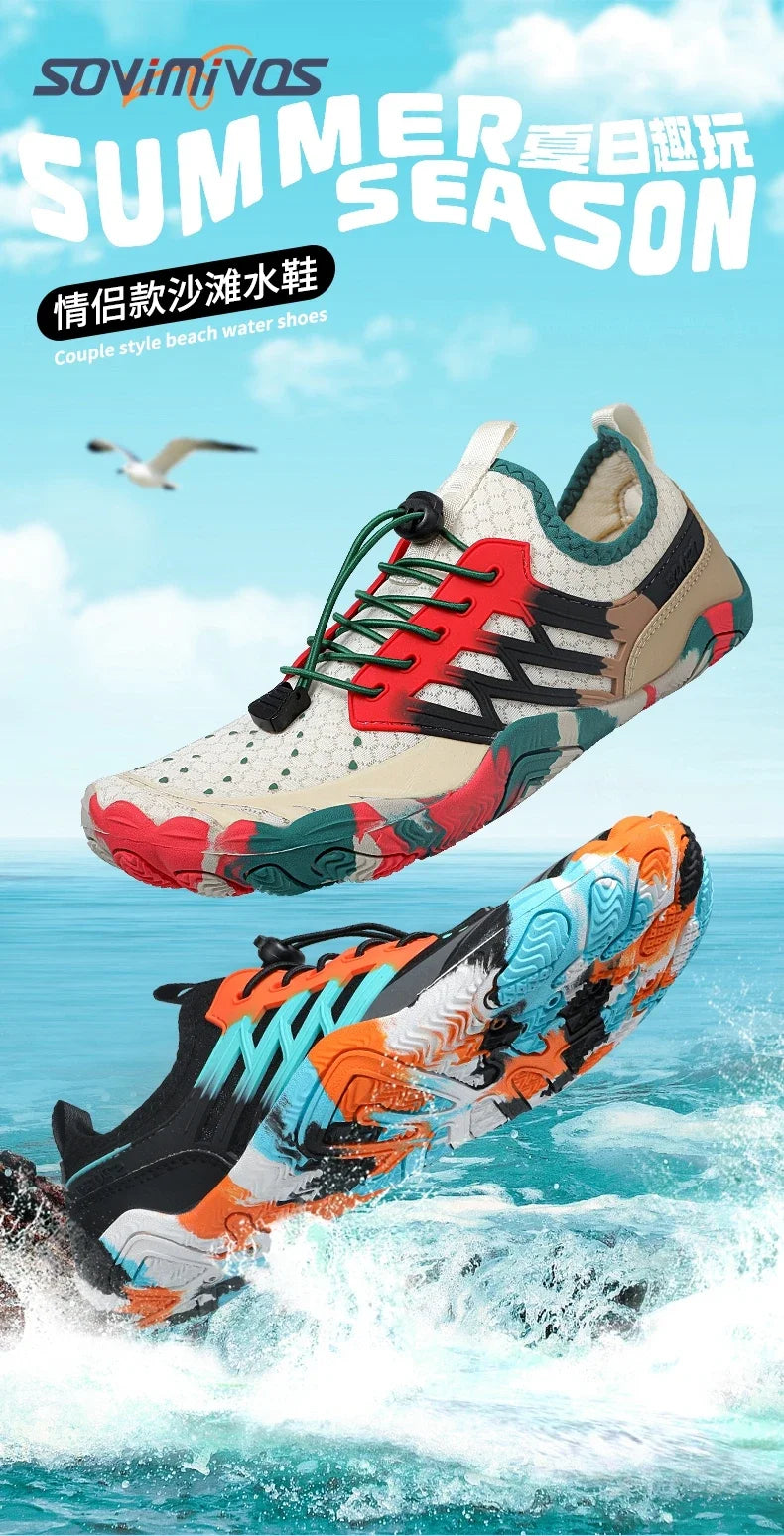 Men's Cross-Trainer | Barefoot & Minimalist Shoe | Zero Drop Sole | Wide Toe Box Women Upstream Swimming Shoes Beach Slippers