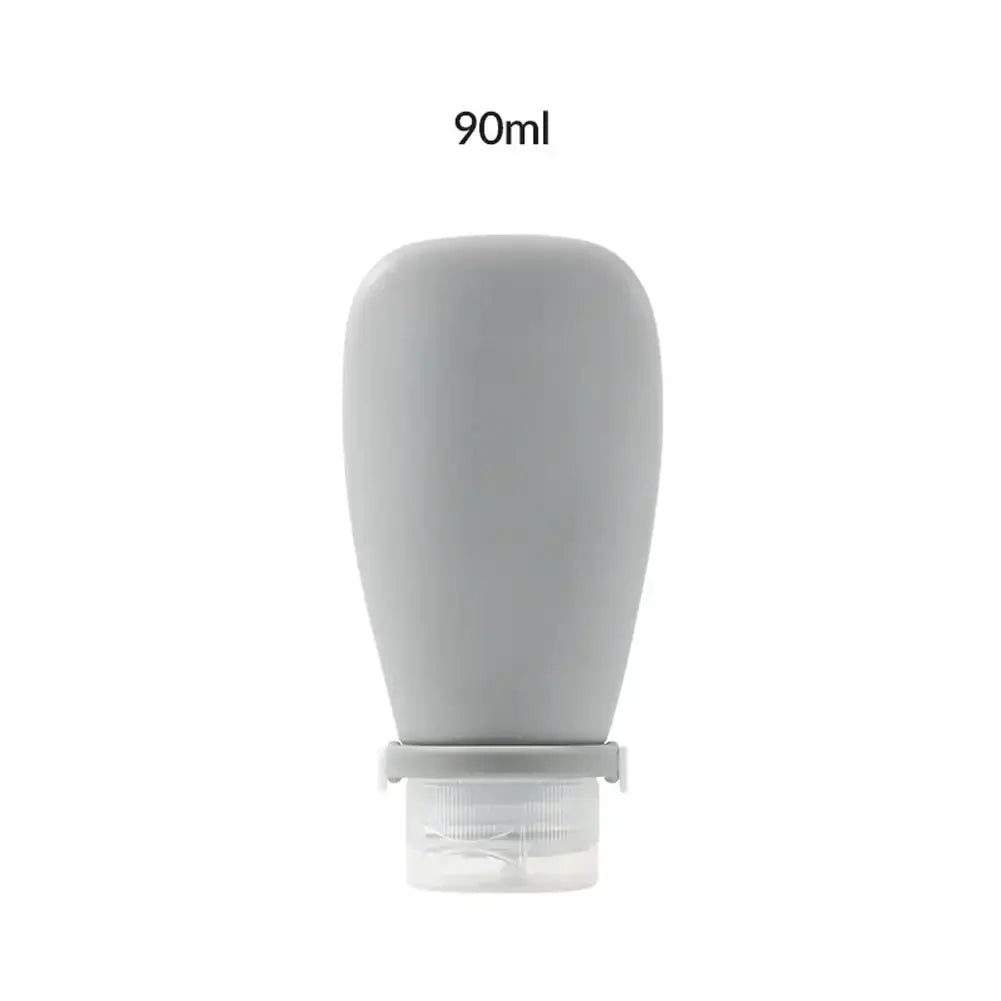 Silicone Travel Bottle Set | Leakproof Refillable Cosmetic Containers