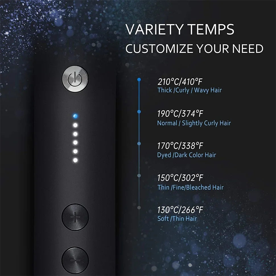 Adjustable Heat Hair Straightener Comb | Fast and Safe Styling