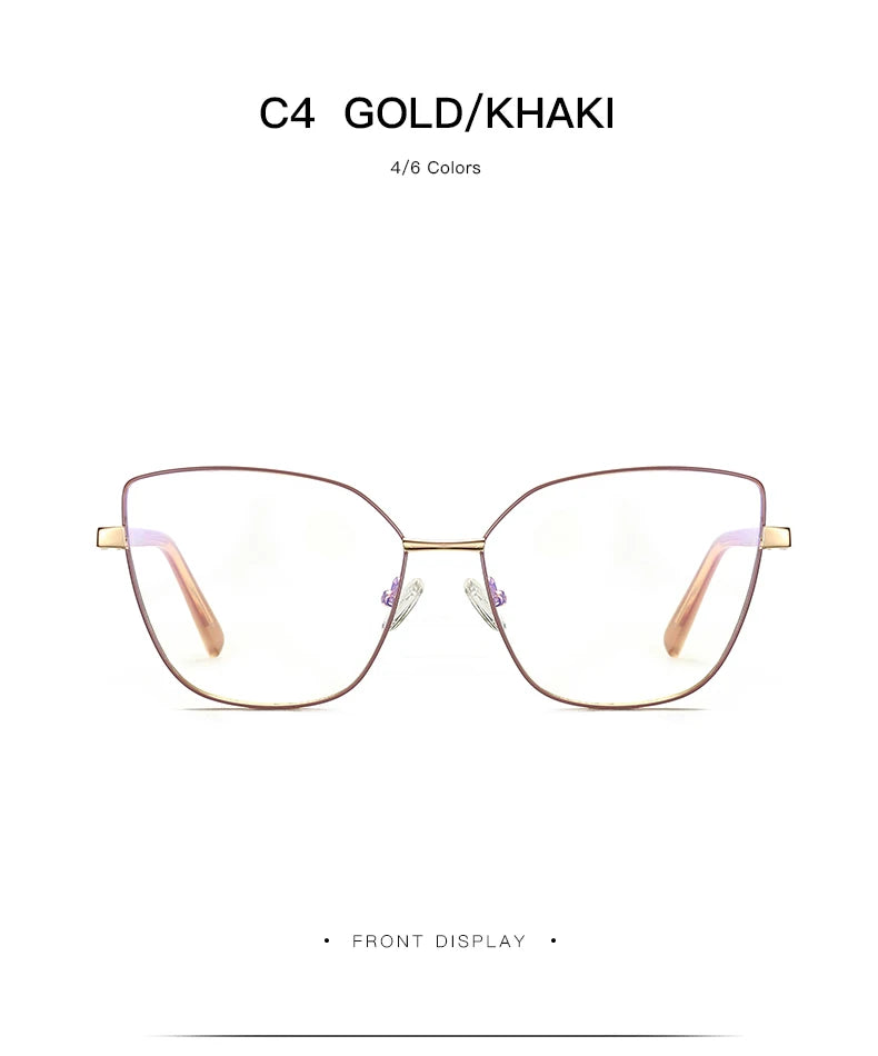 Fashion Anti Blue Light Reading Glasses for Women | Stylish Eye Protection 2026