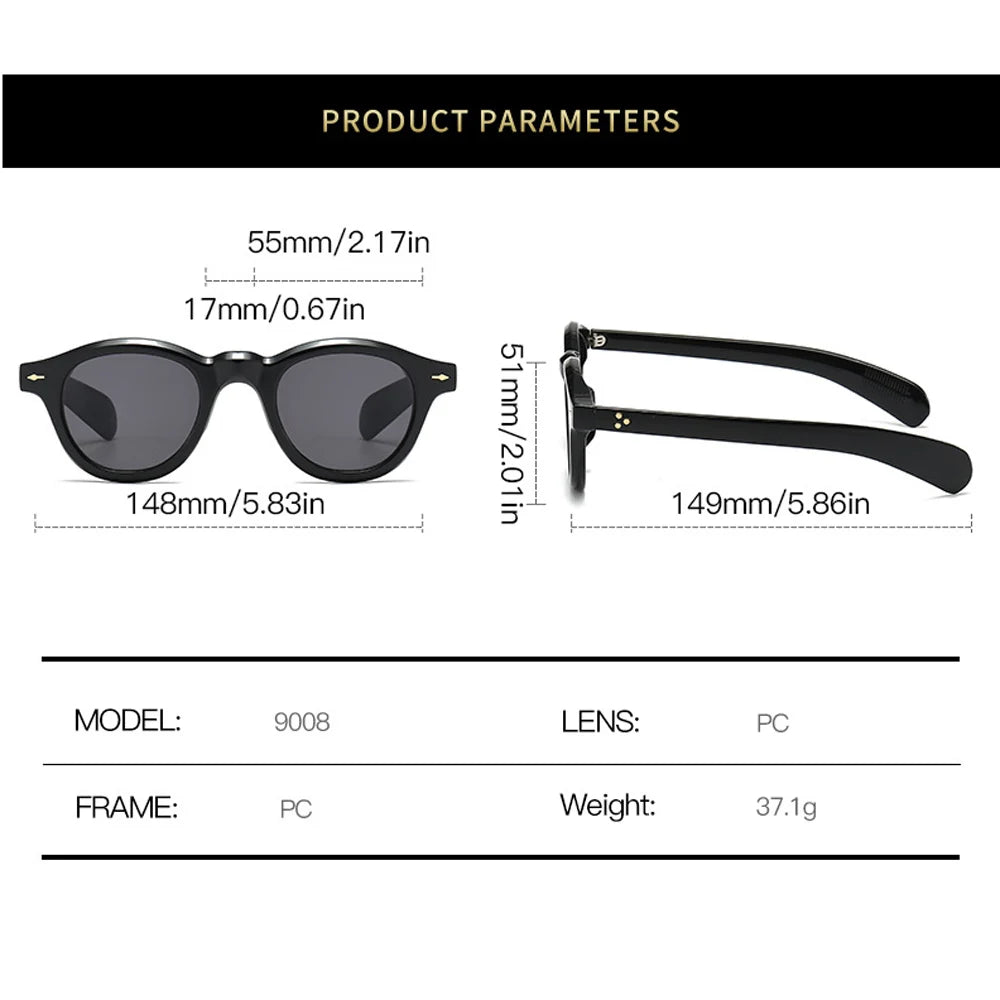 Fashion Oval Leopard Print Sunglasses | Retro Versatile Eyewear