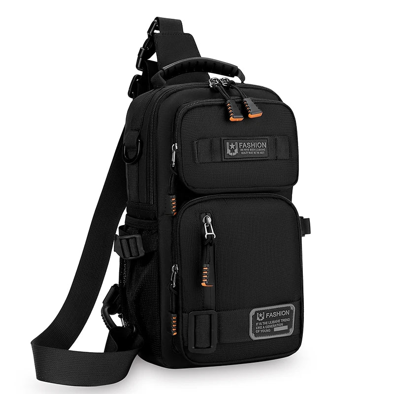 Men's Fashion Oxford Waist Pack | Versatile Casual Chest Bag