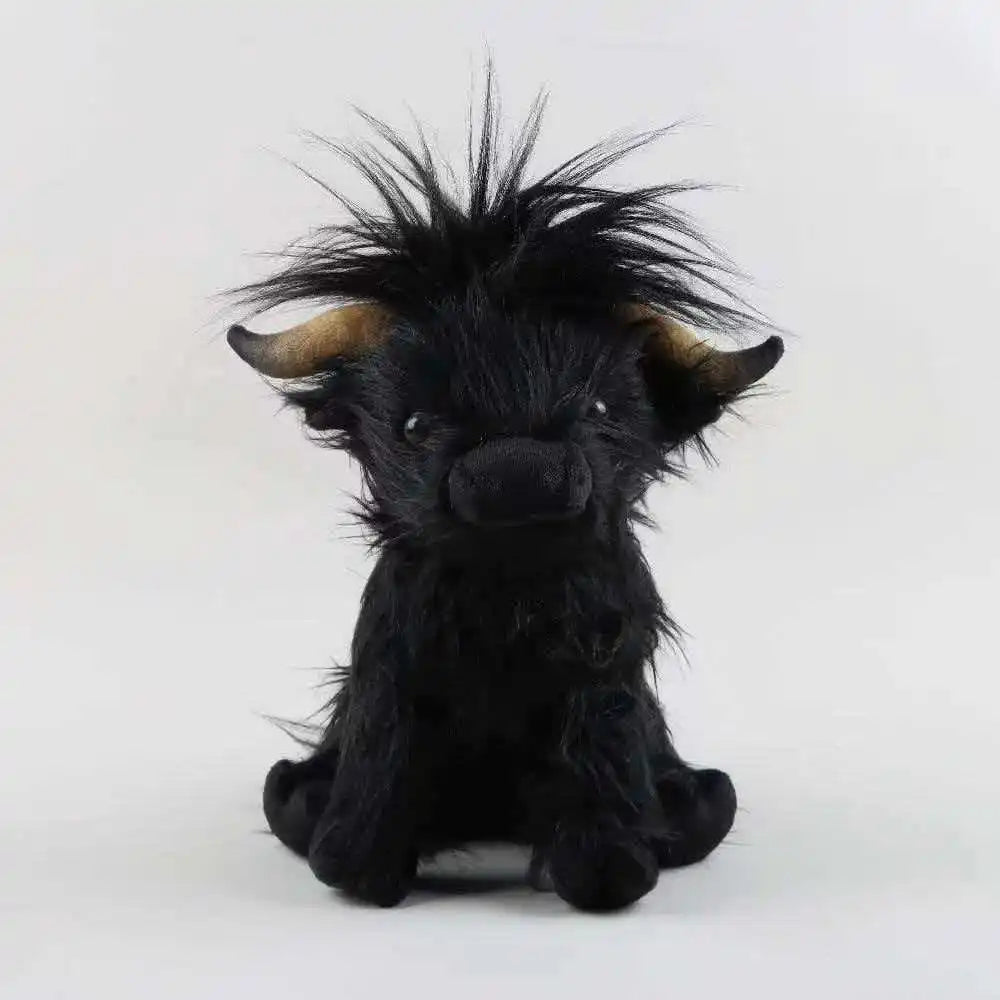 Funny Highland Cow Plush Toy | Soft Cuddly Stuffed Animal
