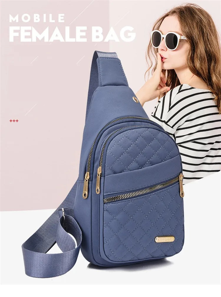 Fashionable Waterproof Crossbody Bag for Women | Large Capacity Sling