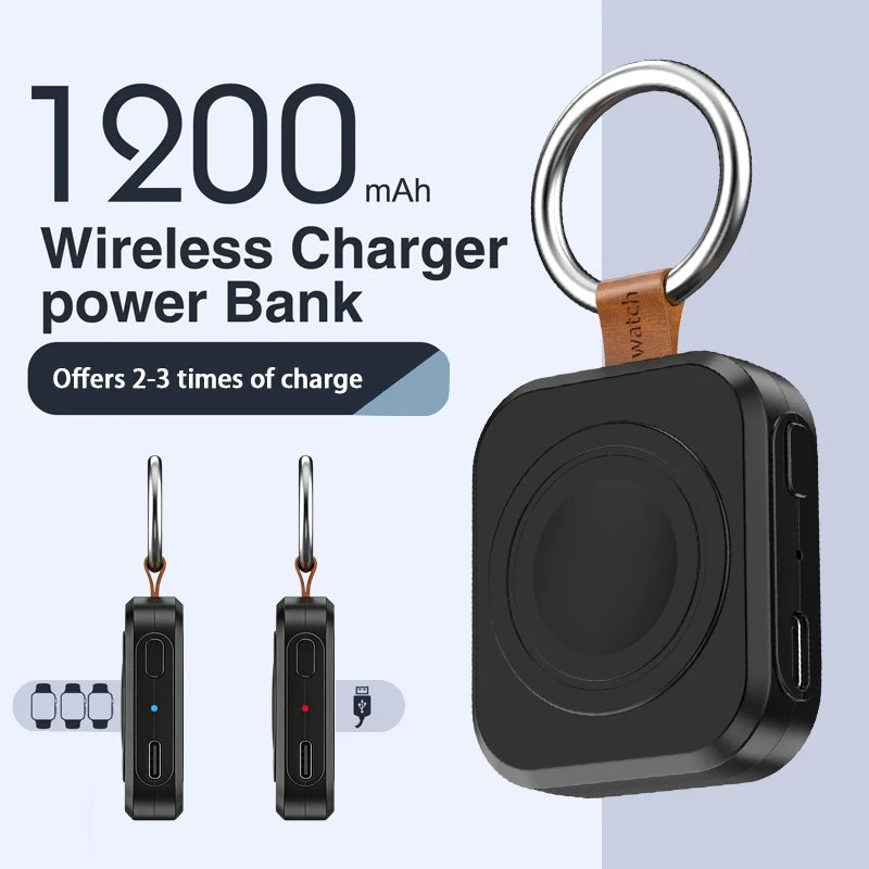 Portable Wireless Fast Charger for Galaxy Watch | Travel-Friendly Power Bank
