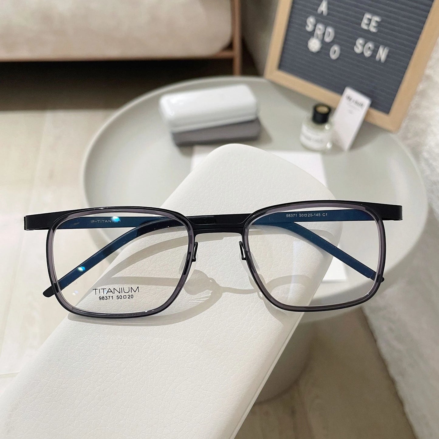 Ultralight Pure Titanium Eyeglasses | Vintage Rectangle Frames