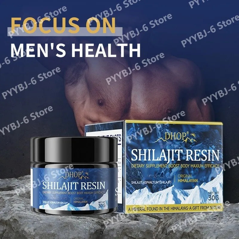 Natural Shilajit Resin Supplement | Daily Energy & Immune Support