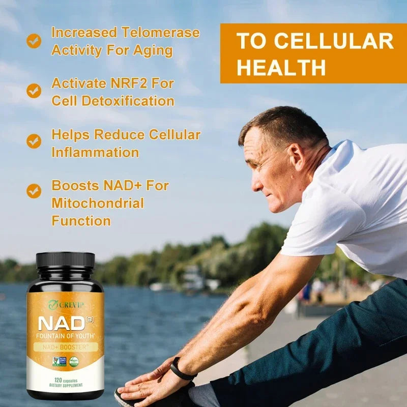 Natural NAD Capsules | Boost Energy, Health & Immunity
