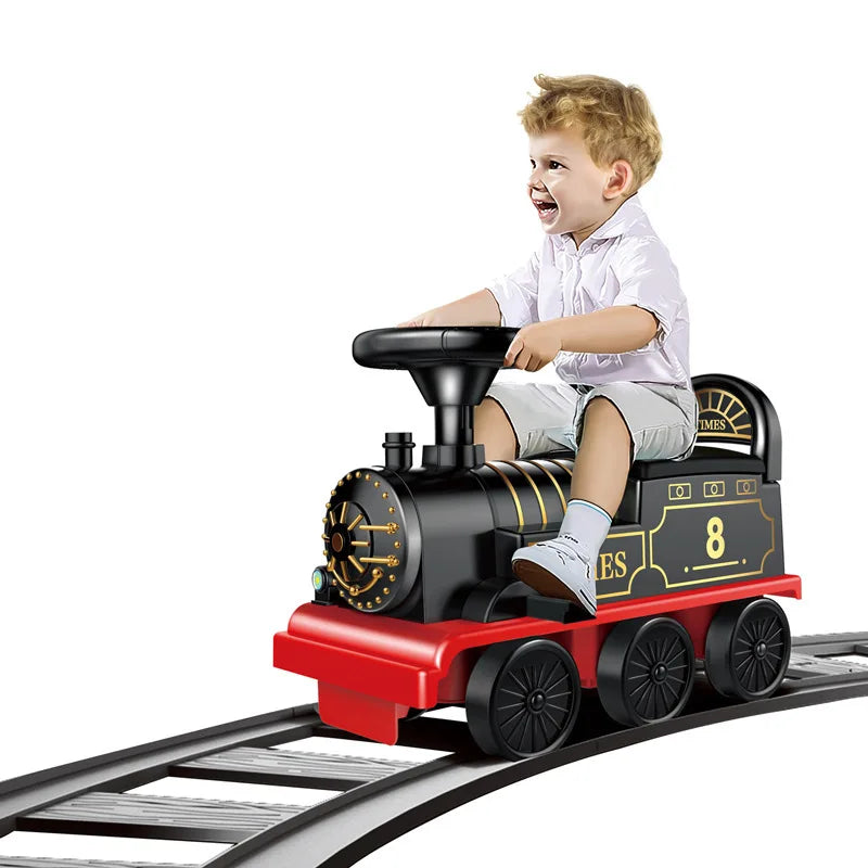 Electric Train Kids Riding Toy | Fun Railway Ride-on for Kids