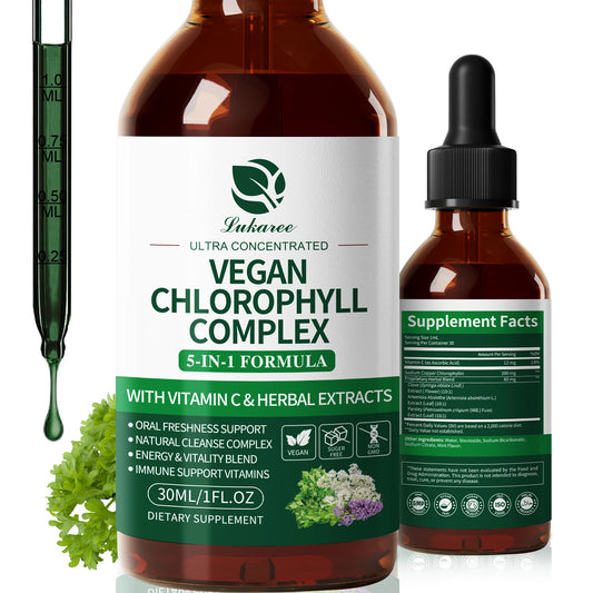 Natural Chlorophyll Liquid Drops for Immune & Gut Health