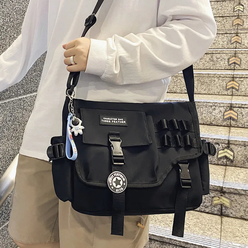 Versatile Canvas Crossbody Bags for Men & Women | Fashionable & Spacious