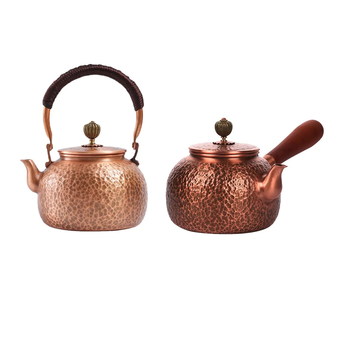Handcrafted Copper Teapot | Retro Stovetop Teapot for Tea Lovers