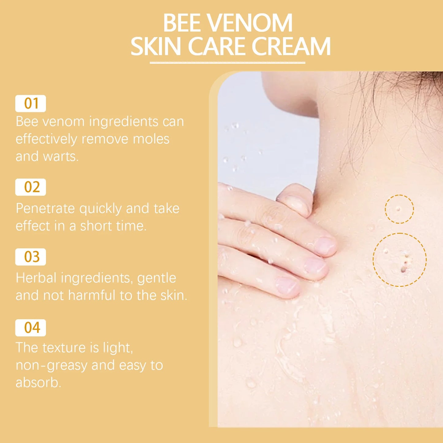 Gentle Cleansing Body Cream | Bee Venom Moisturizing Formula