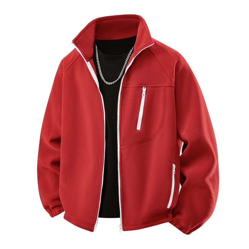 Lightweight Waterproof Fleece Jacket for Outdoor Adventures